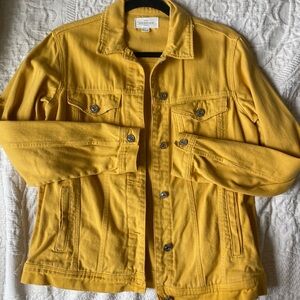 Yellow Springfield Jeans denim jacket
